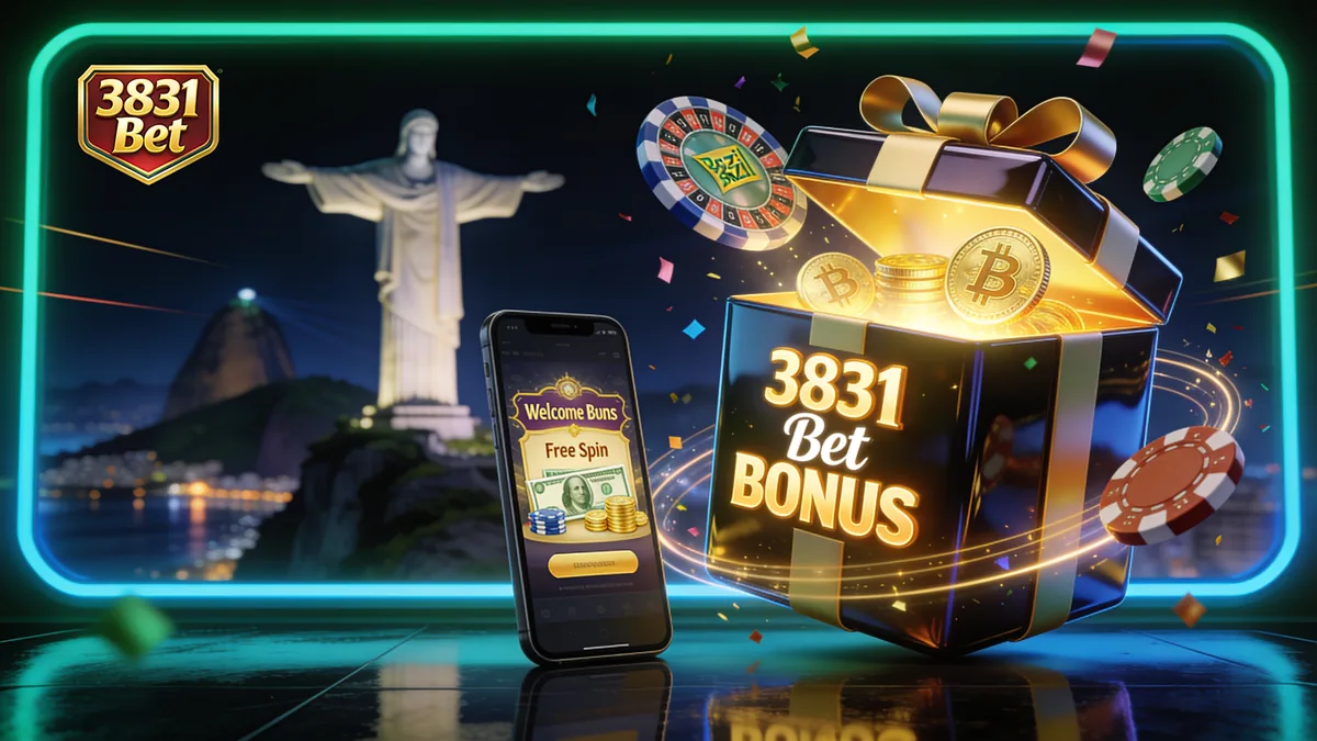 Bônus disponíveis no cadastro da 3831 bet para jogadores no Brasil